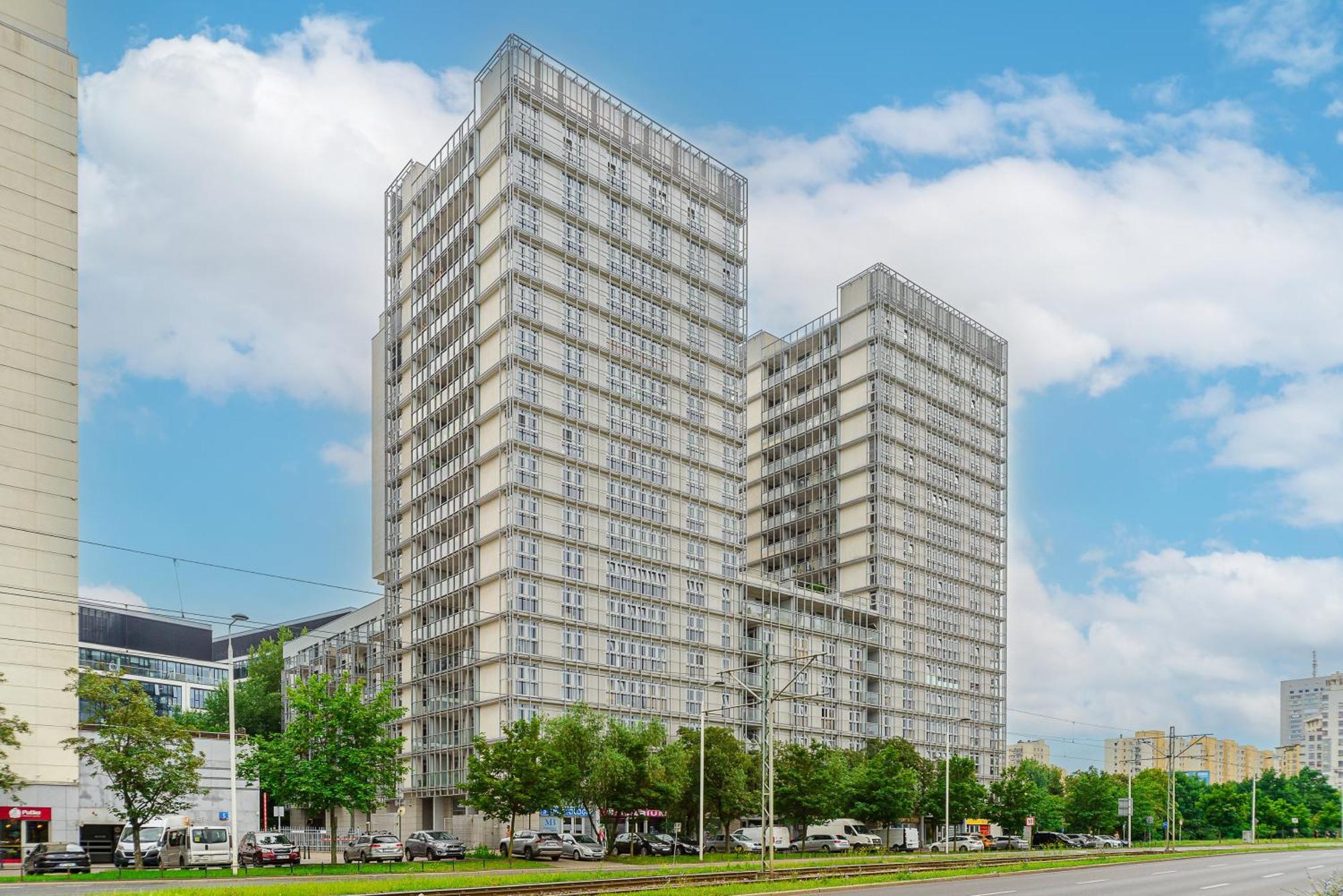 Gdanski Business Center Apartments Warschau Exterior foto
