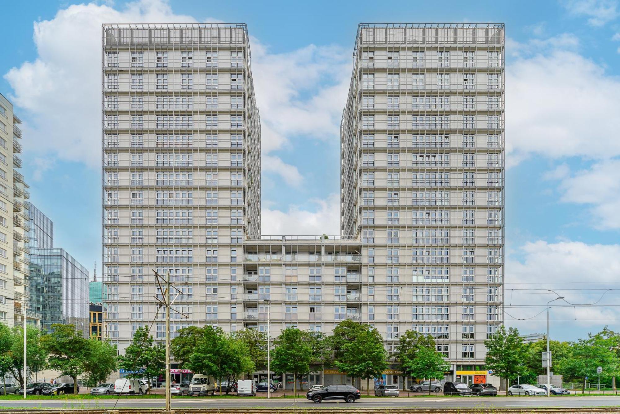 Gdanski Business Center Apartments Warschau Exterior foto